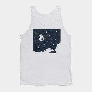 The night sky is the ocean Tank Top